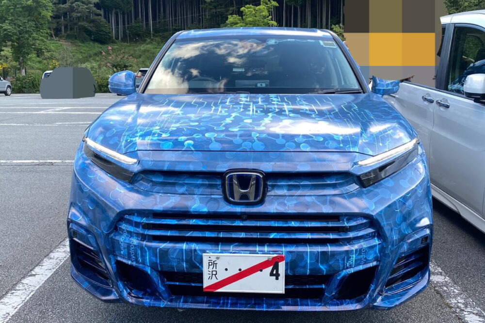 SPY PICS: 2024 Honda CR-V Hydrogen Car Hits the Road